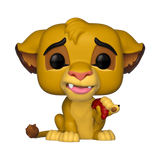 Funko Pop! Disney : The Lion King - Simba with Grub