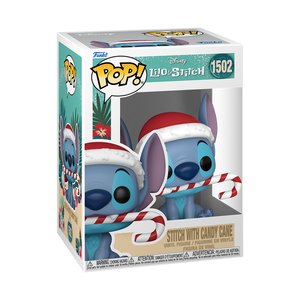 Funko Pops! Disney's Stitch with Candy Cane