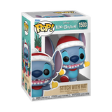 Funko Pops! Disney's Stitch with Santa Hat