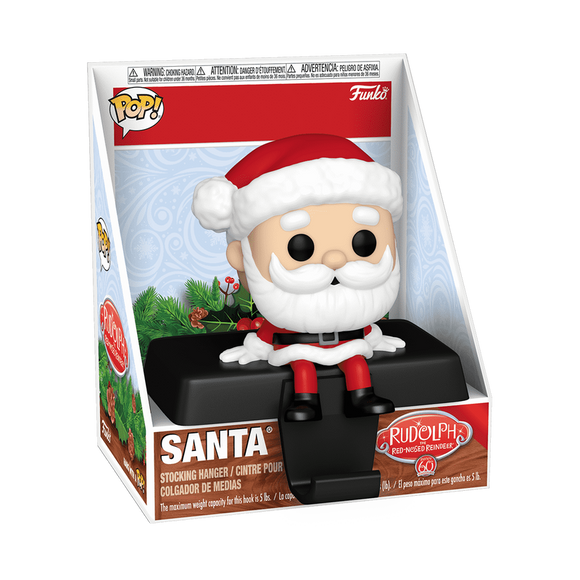 Funko Pop! Rudolph the Red-Nosed Reindeer Stocking Hanger Santa