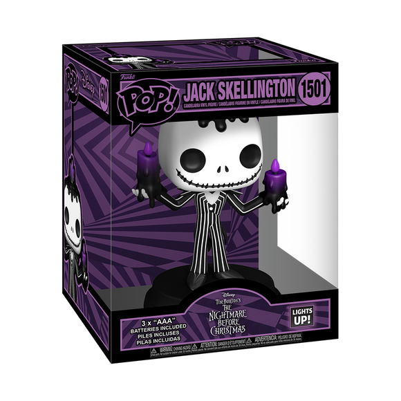 Funko Pop! SFX SERIES! Halloween - Disney Nightmare Before Christmas : Jack Skellington Holding Candles