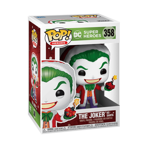 Funko Pops! DC Comics - The Joker As Santa