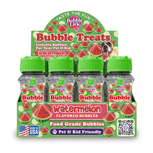 (Pre-Order) Bubble Universe : Bubble Treats - Watermelon Flavored Dog Treats, 2.5-oz [ALL PRE-ORDERS ARE FINAL]