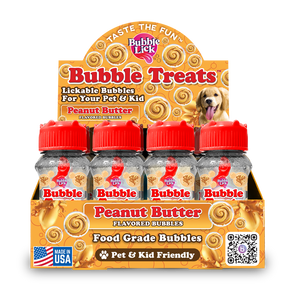 (Pre-Order) Bubble Universe : Bubble Treats - Peanut Butter Swirl Flavored Dog Treats, 2.5-oz [ALL PRE-ORDERS ARE FINAL]