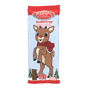 Palmer : Rudolph The Red Nosed Reindeer 60th Anniversary - Double Crisp Chocolate Bar 3 oz.