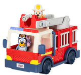 NEW 2024! Bluey Firetruck With Bingo & Bluey Figures