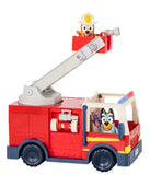 NEW 2024! Bluey Firetruck With Bingo & Bluey Figures