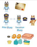 (PRE-ORDER) Bluey 3-in-1 Transforming Airplane Playset with 25+ Sounds