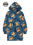 Dog Man Hoodie Blanket (Youth Sized)