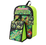 Teenage Mutant Ninja Turtles - Skateboarding Kids 16" Backpack and 5 Piece Set