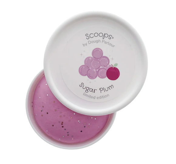 The Dough Parlour : LIMITED EDITION Scoops Sugar Plum  - Christmas Scented Dough (Comes in Favor Box)