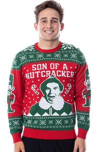 Elf - Son of a Nutcracker Ugly Sweater (Various Sizes)