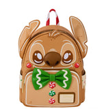 Loungefly Premium : Disney
Stitch Gingerbread Scented Mini Backpack With Scrump and Angel Designs