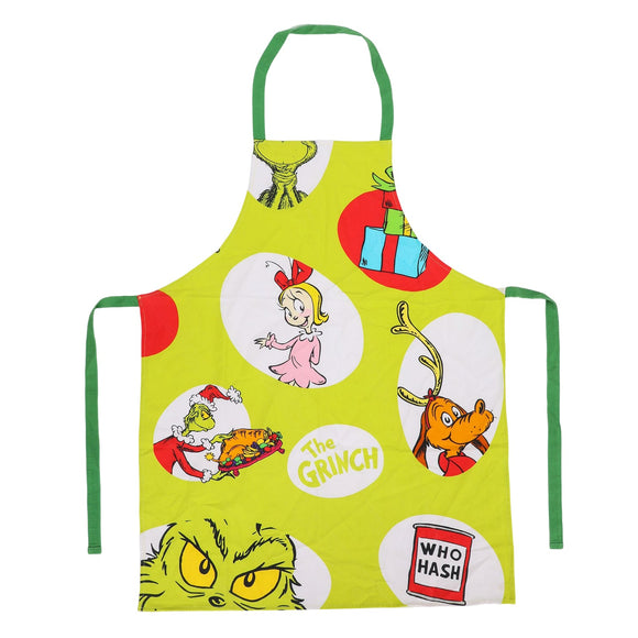 The Grinch Characters Kids Apron