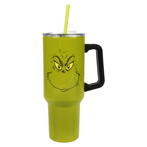 THE GRINCH BIG FACE 40oz STAINLESS STEEL TUMBLER