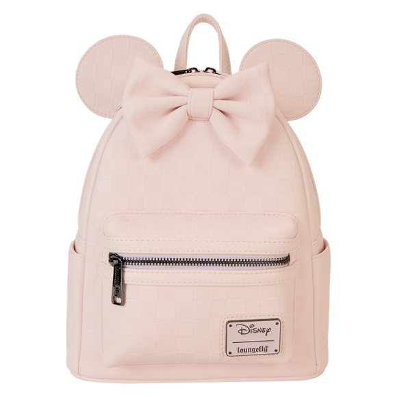 (PRE-ORDER) Loungefly : Disney
Minnie Mouse Checkered Texture Mini Backpack [ALL PRE-ORDERS ARE FINAL]