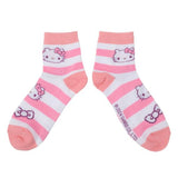 Hello Kitty & Friends - Juniors 3 Pack Quarter Sock with Milk Carton Packaging