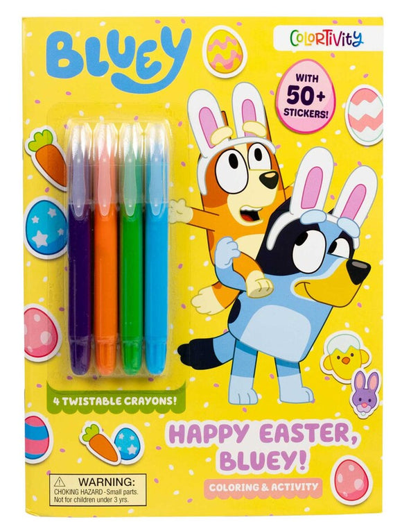 Bluey Colortivity: Happy Easter, Bluey! Part of Color & Activity with Twistable Crayons