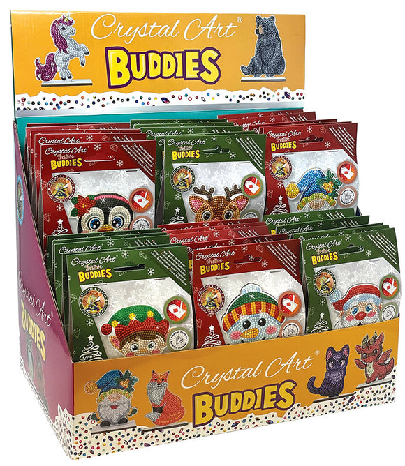 Crystal Art : Festive Buddies Series 2 (Assorted Kits)