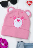 Adult Care Bears Cheer Bear Knit Hat (O/S)