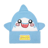 Lanky Box – Thicc Shark Big Face Youth Beanie & Glove Set (O/S)