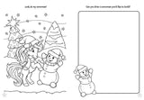 Cutie Critters' Christmas Color & Activity with Crayons