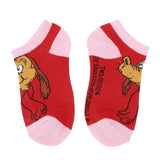 The Grinch Characters Design 6 Pack Kids Ankle Socks