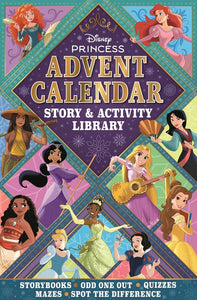 (PRE-ORDER) 2024 Disney Princess: 5-in-1 Advent Calendar : Story & Activity Library with 24 Books to Open Every Day Leading Up to Christmas