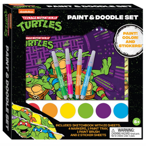 Teenage Mutant Ninja Turtles ( TMNT ) - PAINT & DOODLE SET