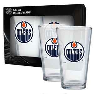 NHL : Edmonton Oilers - Mixing Glass Set 2 Pack, 16oz