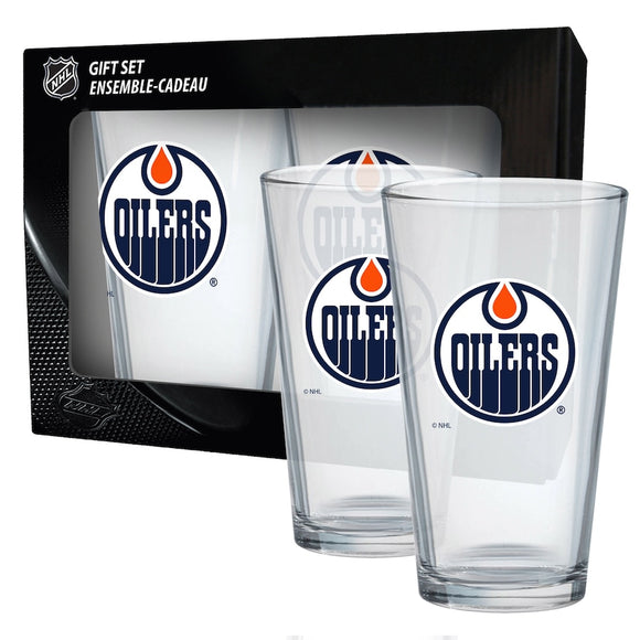 NHL : Edmonton Oilers - Mixing Glass Set 2 Pack, 16oz