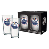 NHL : Edmonton Oilers - Mixing Glass Set 2 Pack, 16oz