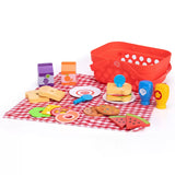 Fat Brain Toys : Pretendables Picnic Basket Set - 26 Pieces