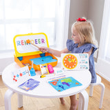 Fat Brain Toys : Pretendables School Set - 132 Pieces