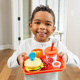 Fat Brain Toys : Pretendables Burger & Fries - 24 Pieces