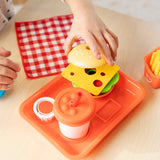 Fat Brain Toys : Pretendables Burger & Fries - 24 Pieces