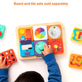 Fat Brain Toys : PlayTab Set 3 - latch mirror, picture dial, and sweeper