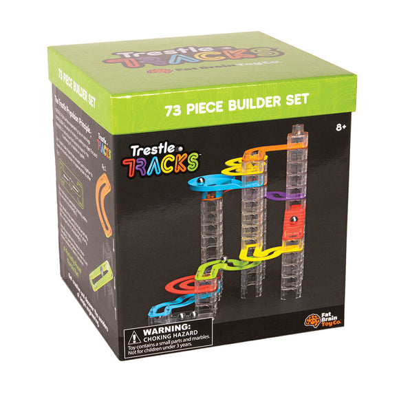 Fat Brain Toys : Trestle Tracks - Builder Set 73 Piece