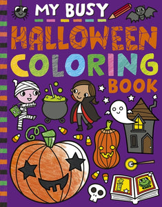 My Busy Halloween Coloring Book -192 Page