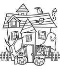 My Busy Halloween Coloring Book -192 Page