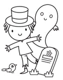 My Busy Halloween Coloring Book -192 Page