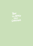 How the Grinch Stole Christmas! Full Color Edition - HARDCOVER