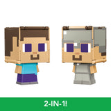 Minecraft Flippin’ Figs : Figures Collection, 2-In-1 Fidget Play