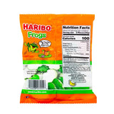 Haribo Gummi Candy - Frogs Peg Bag 5 OZ [BB-09/2025]