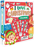 I Love Christmas Coloring
Activity Set with Stackable Snowman Crayons