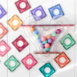 Connetix MagneticTiles : Pastel Ball Run Pack 106 pc