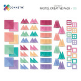 Connetix Magnetic Tiles : Pastel Creative pack 120 pc