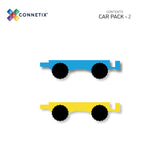 (PRE-ORDER) Connetix : Rainbow Car Pack 2 pc (ALL PRE-ORDERS ARE A FINAL SALE)