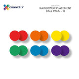 (PRE-ORDER) Connetix : Rainbow Ball Pack 12 pc (ALL PRE-ORDERS ARE A FINAL SALE)