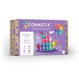 Connetix Magnetic Tiles : Pastel Starter Pack 64 pc